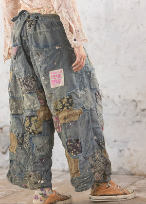 Magnolia Pearl - Linen Dani Blues Denim Pants