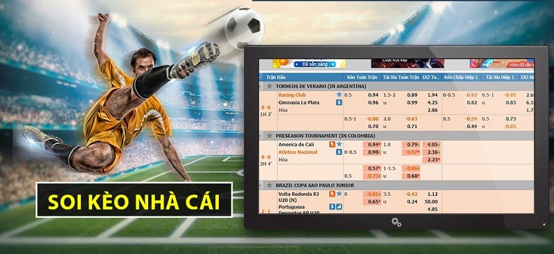 soi k&egrave;o c&aacute;c trận đấu đ&ecirc;m nay